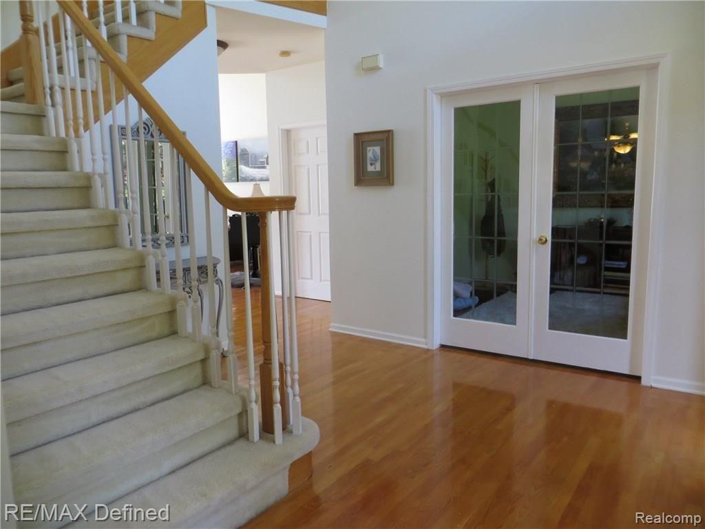 1850 Cloverdale Drive Rochester, MI 48307 - Photo 12 of 23 Glass Doors to Study