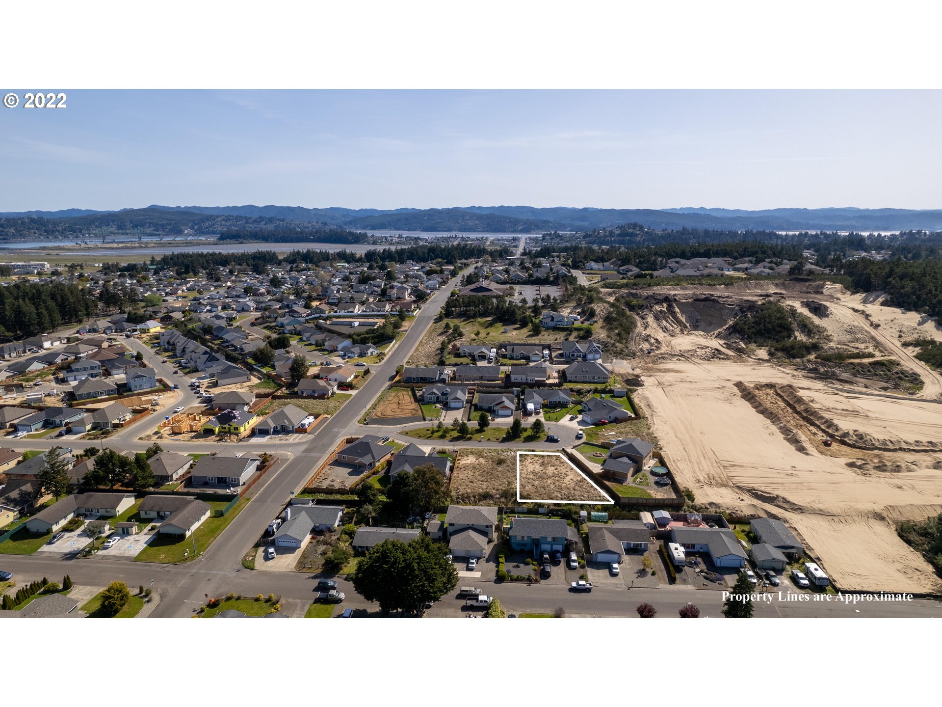 2040 Roosevelt Loop North Bend, OR 97459 - Photo 10 of 22 an aerial view of a