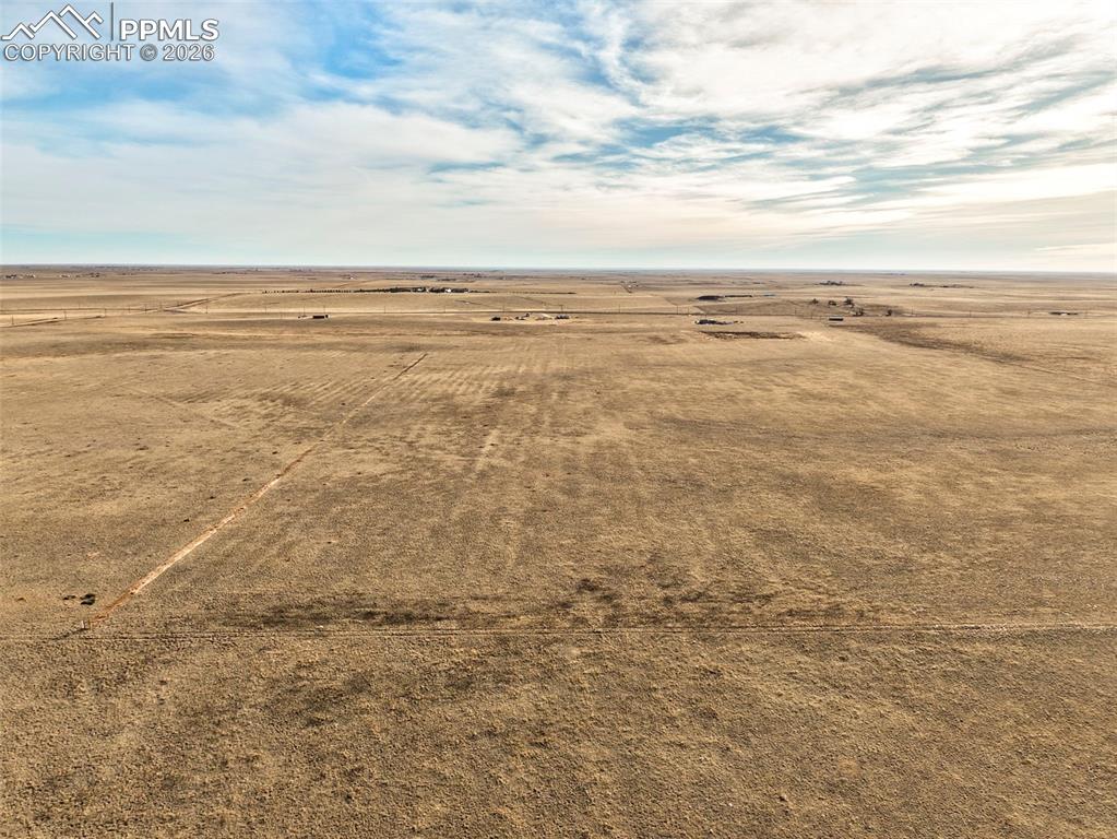 9800 Boone Road Yoder, CO 80864 - Photo 28 of 31 Bird's Eye Views East Back side of the 35 acres