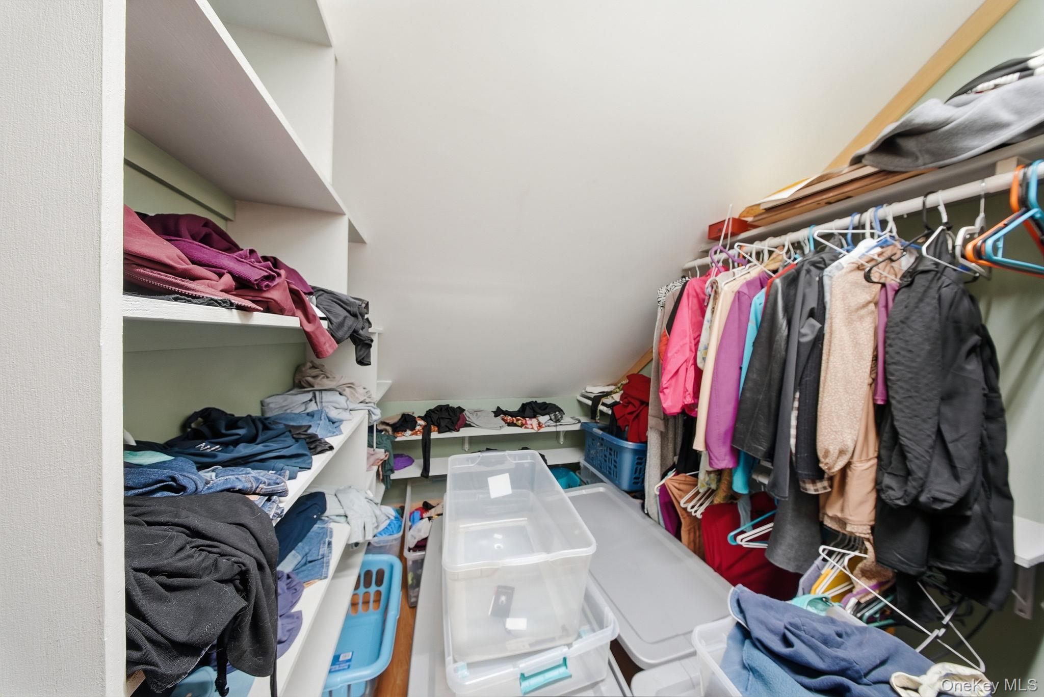 191 David Rhodes Road Wurtsboro, NY 12790 - Photo 24 of 39 a view of walk in closet with clothes and shoes