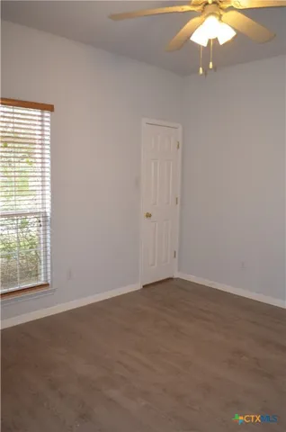 wooden floor in an empty room
