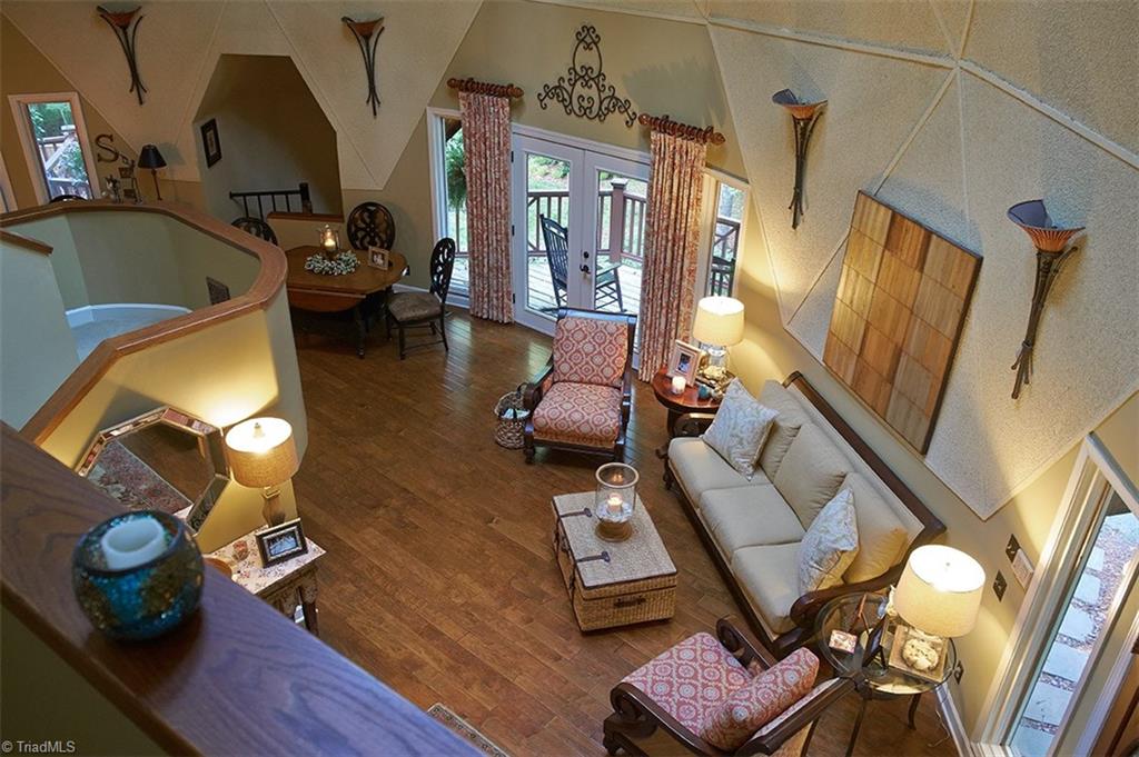5205 Rambling Road Greensboro, NC 27409 - Photo 18 of 30 View from the second level loft area!