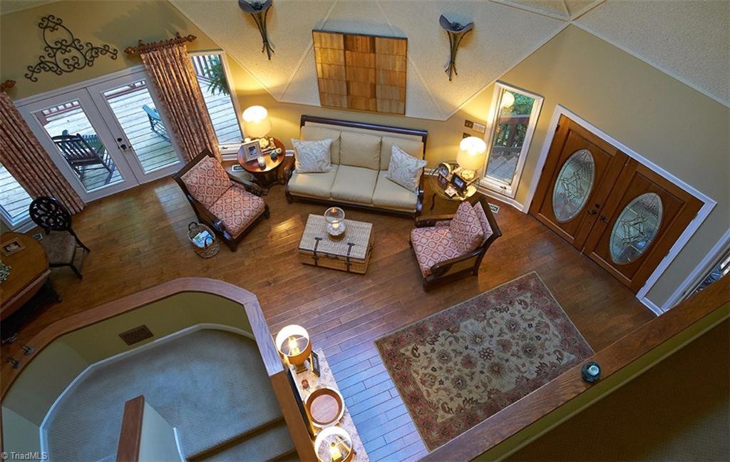5205 Rambling Road Greensboro, NC 27409 - Photo 23 of 30 View from the third floor bonus room loft!