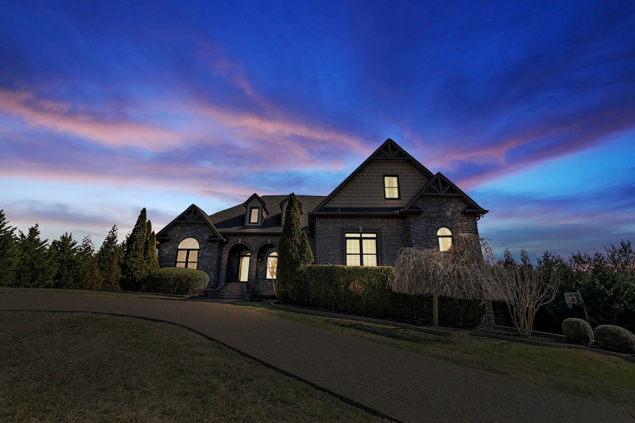 6373 Beckwith Road Mount Juliet, TN 37122 - Photo 1 of 69 a front view of a house with a yard