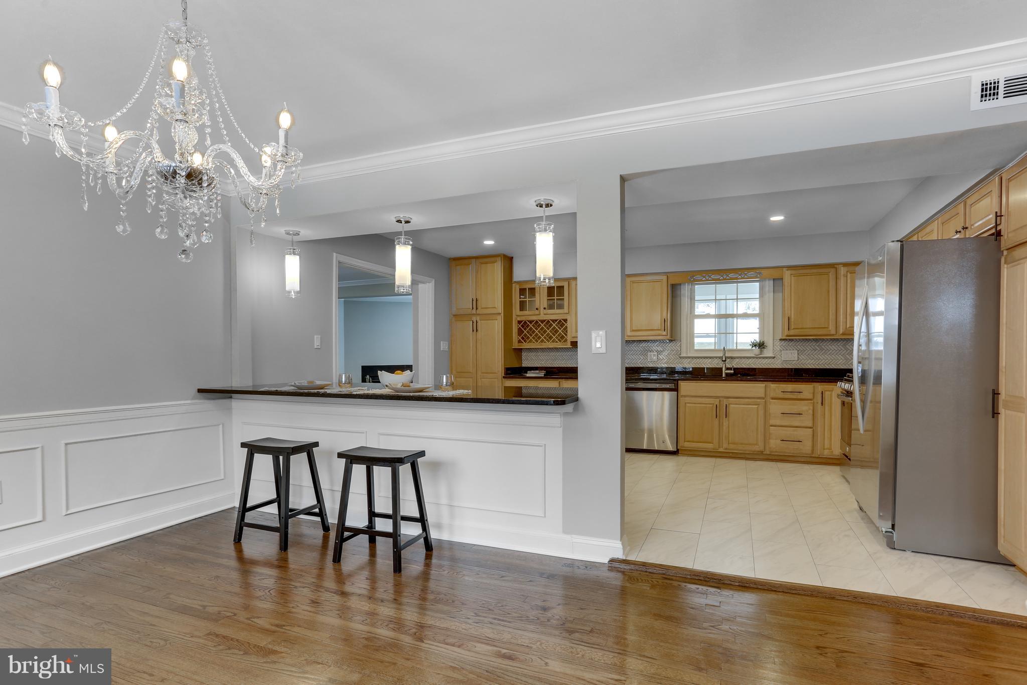 7124 Devonshire Road Alexandria, VA 22307 - Photo 5 of 66 Kitchen view from Dining Room