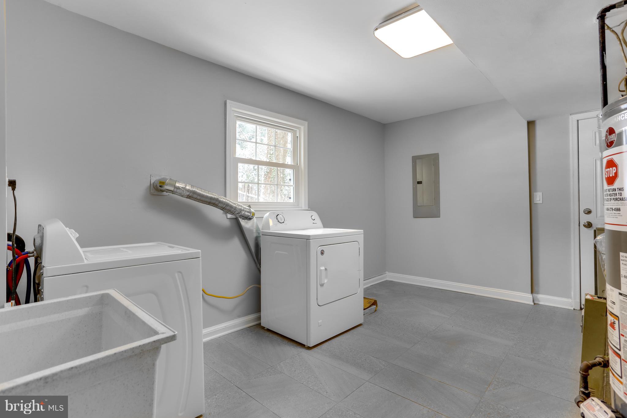7124 Devonshire Road Alexandria, VA 22307 - Photo 46 of 66 Spacious Laundry Room on Main level