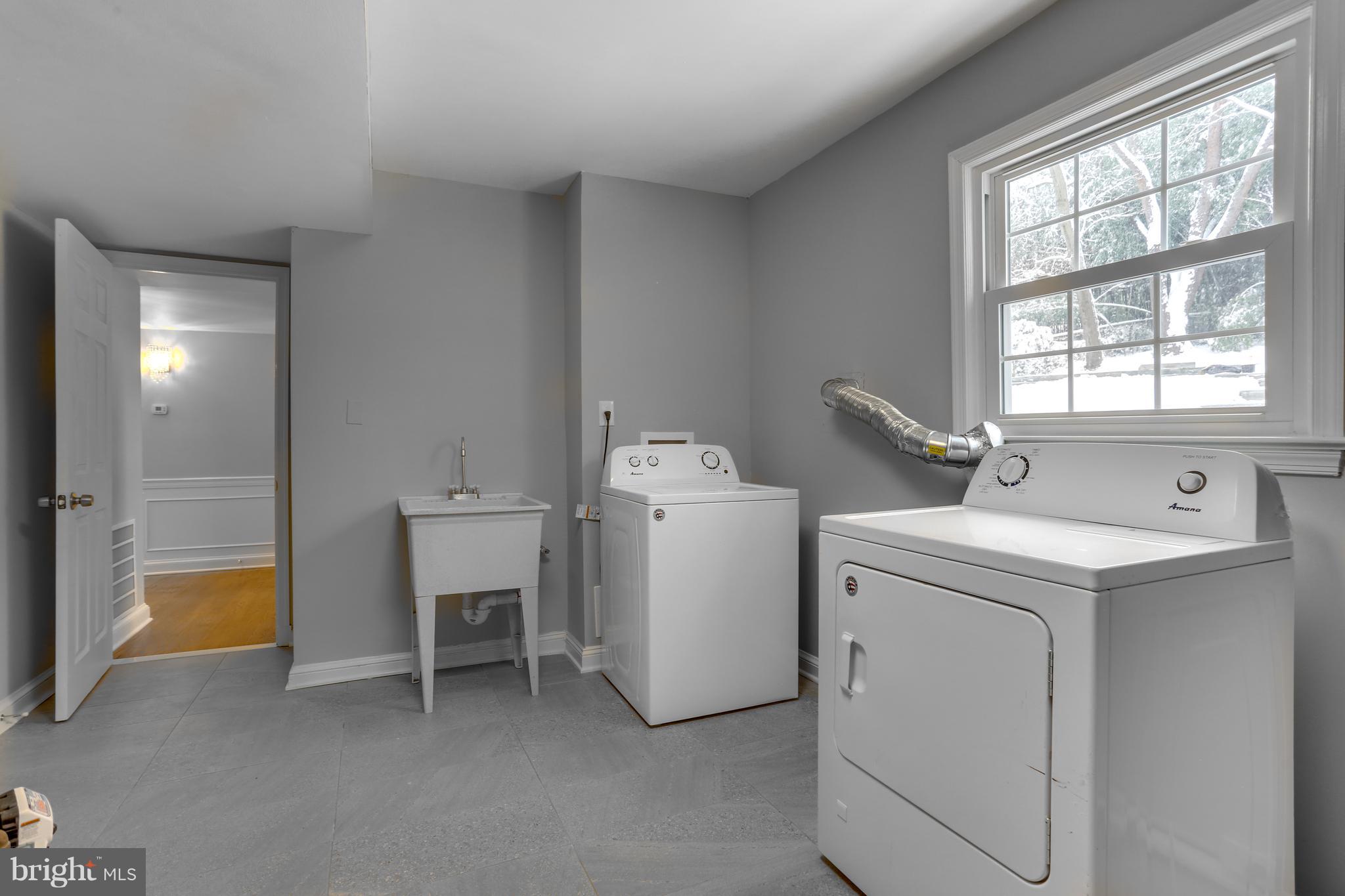 7124 Devonshire Road Alexandria, VA 22307 - Photo 47 of 66 Spacious Laundry Room on Main level