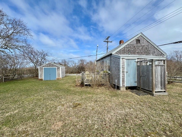 24 Washington Avenue Nantucket, MA 02554 - Photo 9 of 9 a view of a house with a yard
