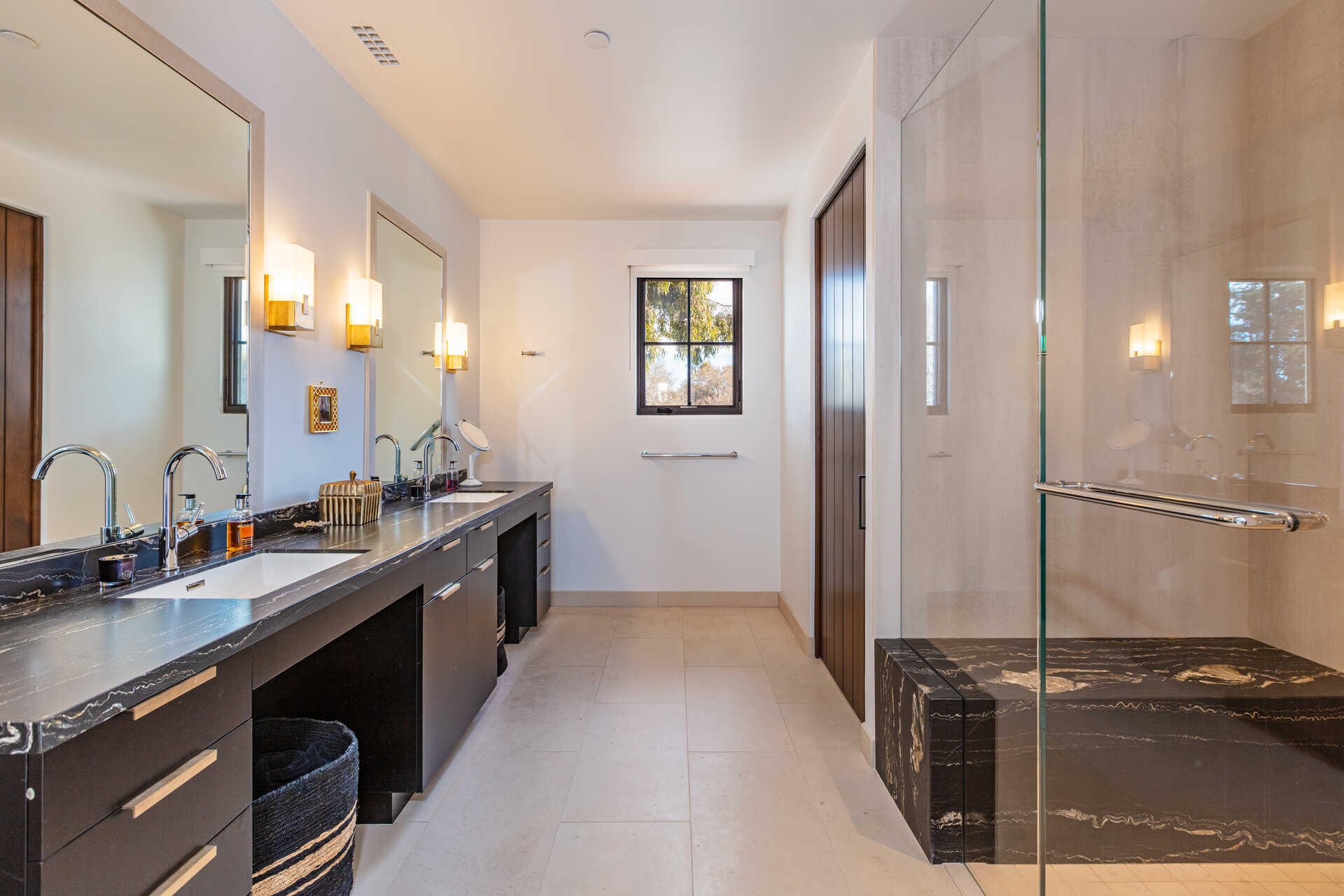 107 Olive Mill Road Santa Barbara, CA 93108 - Photo 32 of 39 a kitchen with a sink and a refrigerator