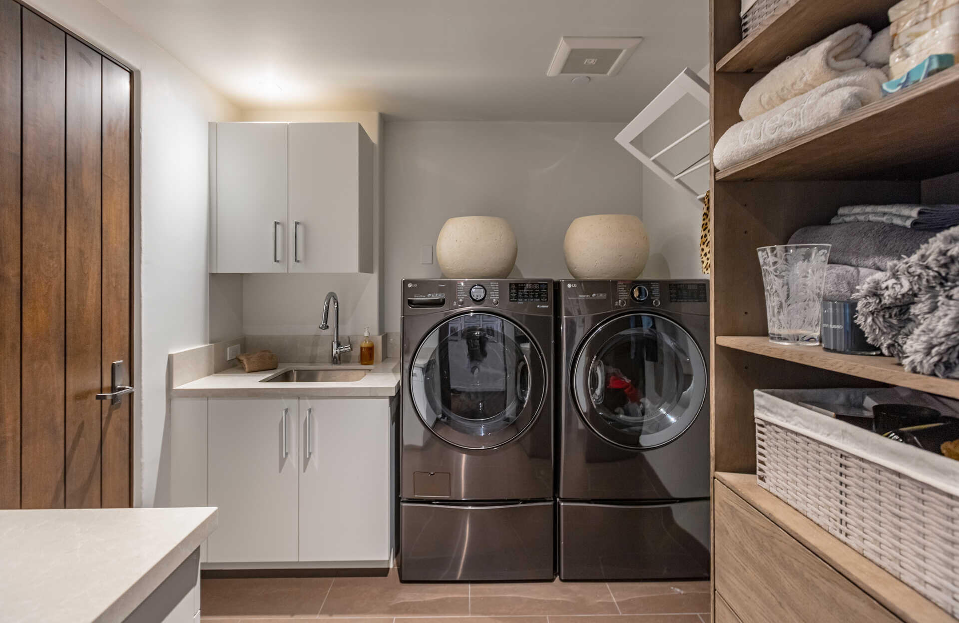 107 Olive Mill Road Santa Barbara, CA 93108 - Photo 39 of 39 a kitchen with kitchen island granite countertop a stove and a sink
