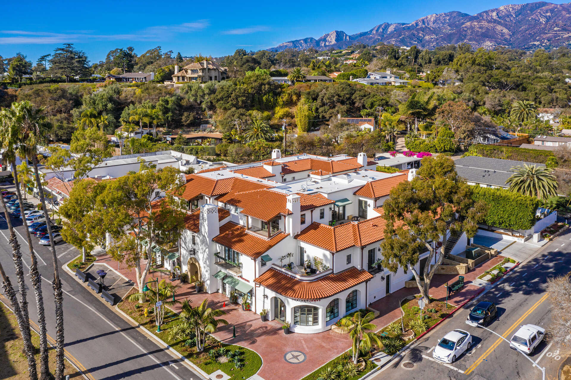 107 Olive Mill Road Santa Barbara, CA 93108 - Photo 5 of 39 an aerial view of residential houses with outdoor space