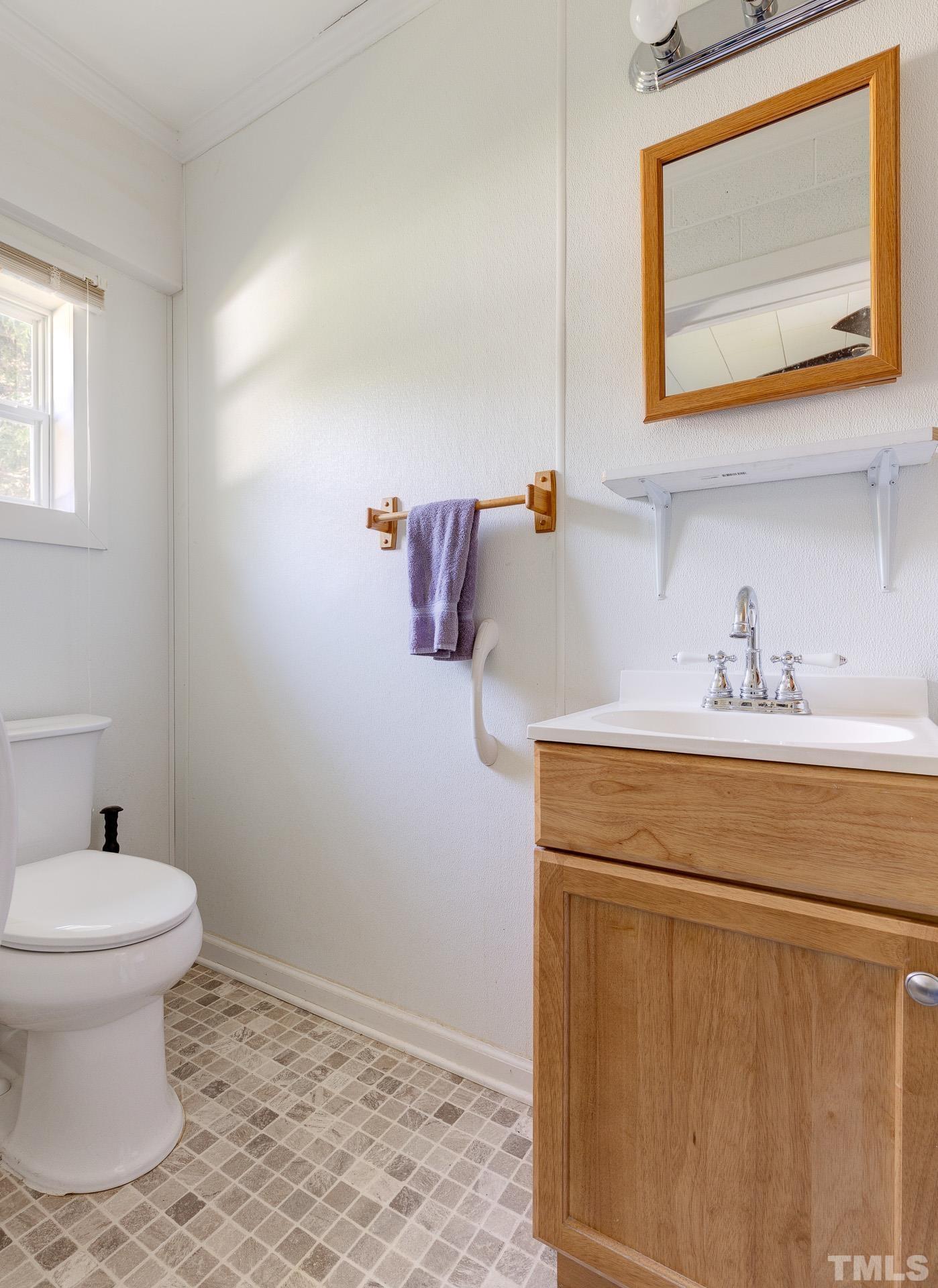 724 Bill Poole Road Rougemont, NC 27572 - Photo 14 of 17 a bathroom with a sink and a toilet