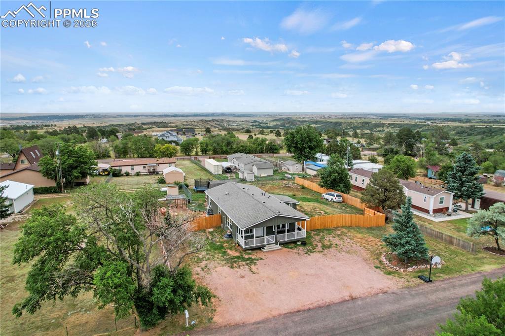 8395 Commanche Road Colorado Springs, CO 80926 - Photo 26 of 29 an aerial view of a city