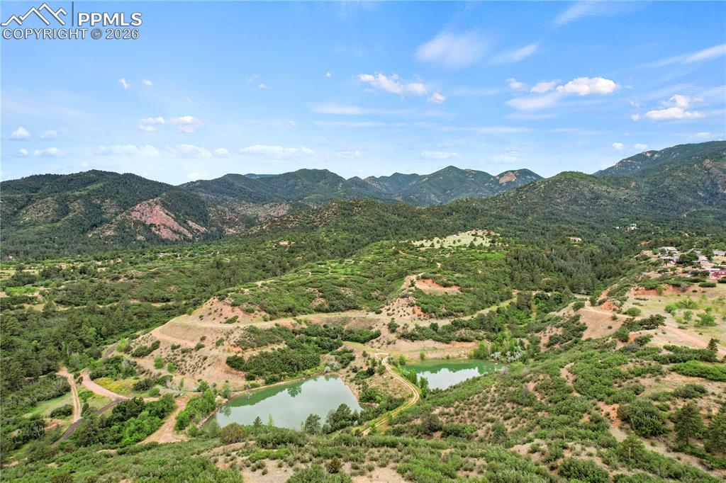 8395 Commanche Road Colorado Springs, CO 80926 - Photo 29 of 29 a view of an outdoor space with a mountain