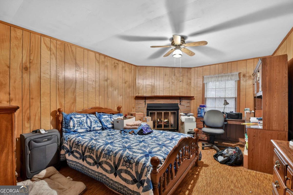 6 Old Aska Curve Blue Ridge, GA 30513 - Photo 25 of 26 a bedroom with a bed and wooden floor