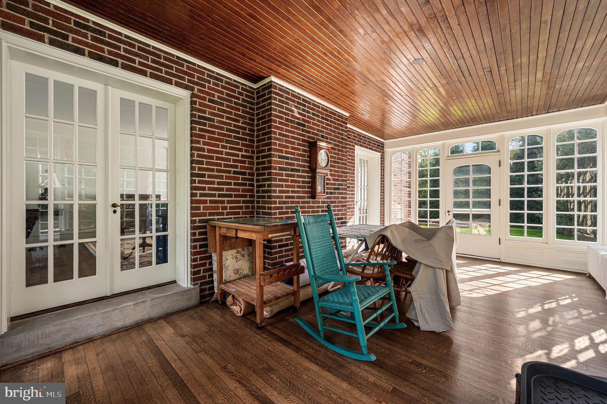 400 South Chester Road Swarthmore, PA 19081 - Photo 16 of 66 French doors to the living room.