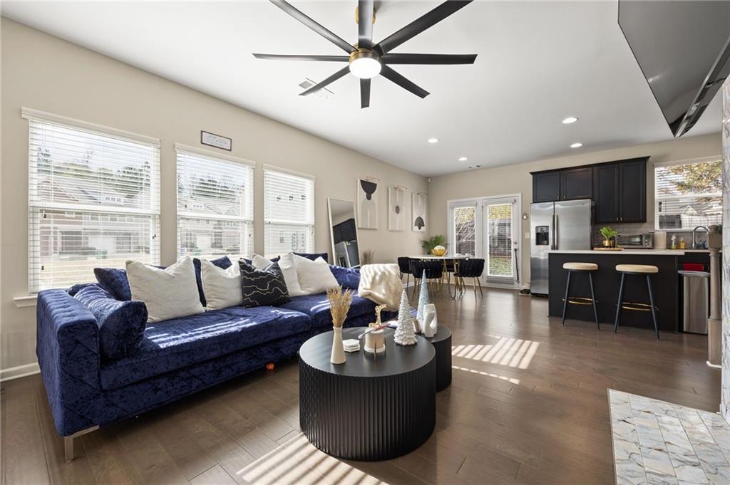 5011 Longview Walk Decatur, GA 30035 - Photo 5 of 26 a living room with furniture and a large window