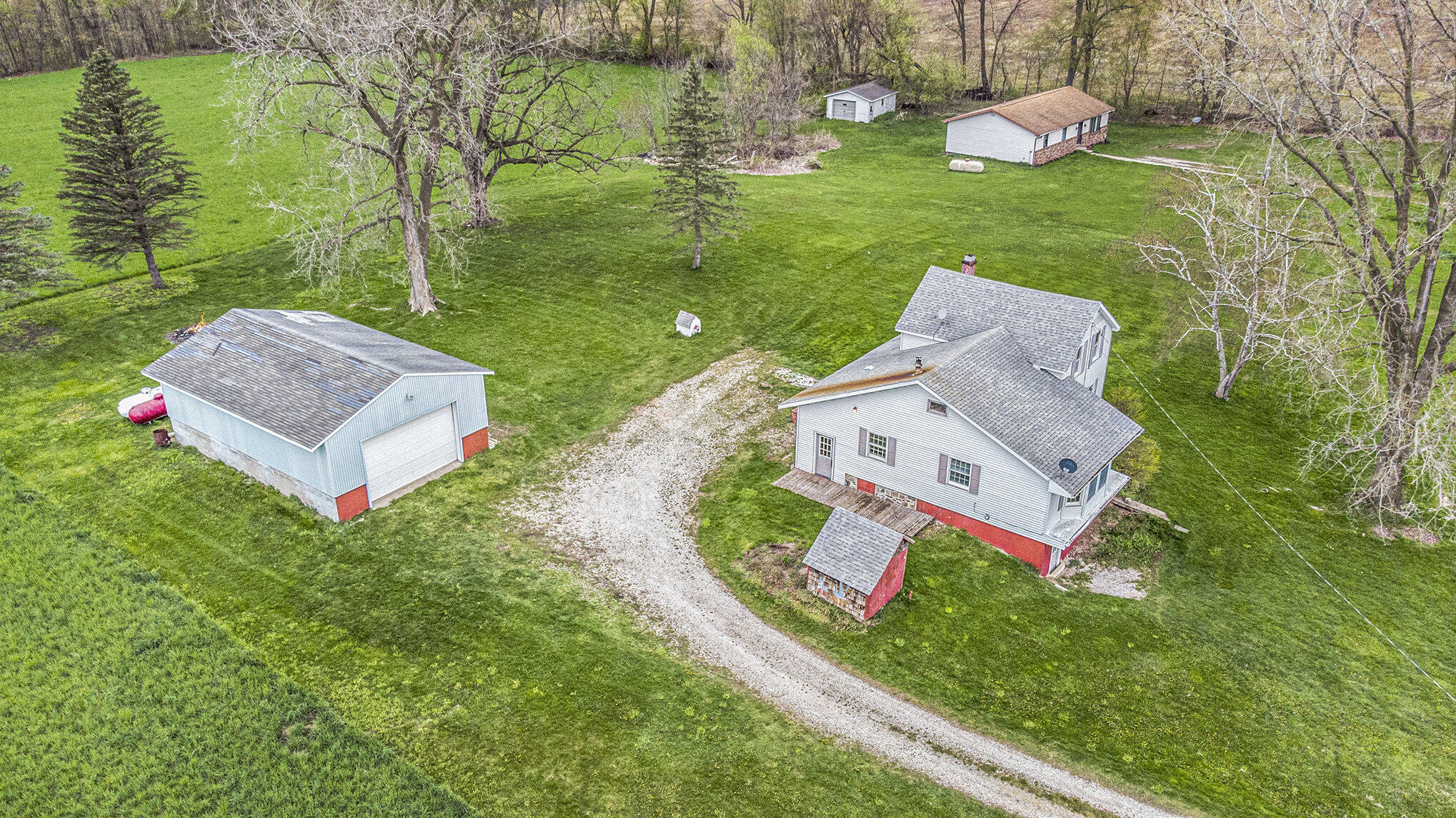 66546 Birch Road Jones, MI 49061 - Photo 21 of 27 Aerial