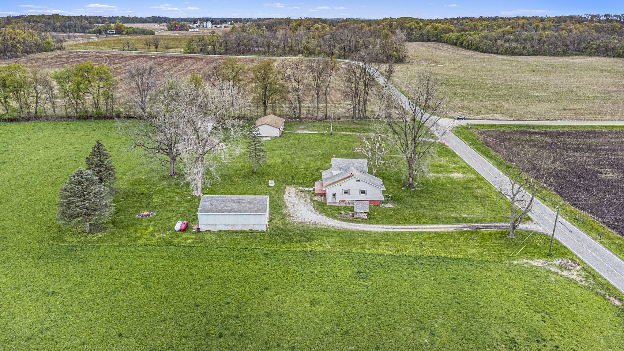 66546 Birch Road Jones, MI 49061 - Photo 25 of 27 Aerial