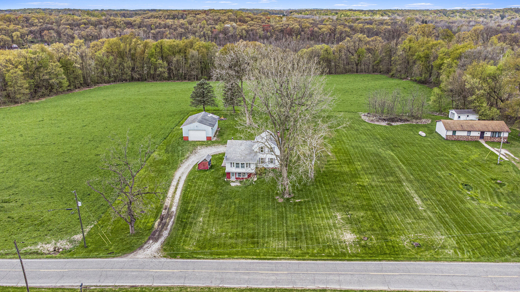 66546 Birch Road Jones, MI 49061 - Photo 27 of 27 Aerial