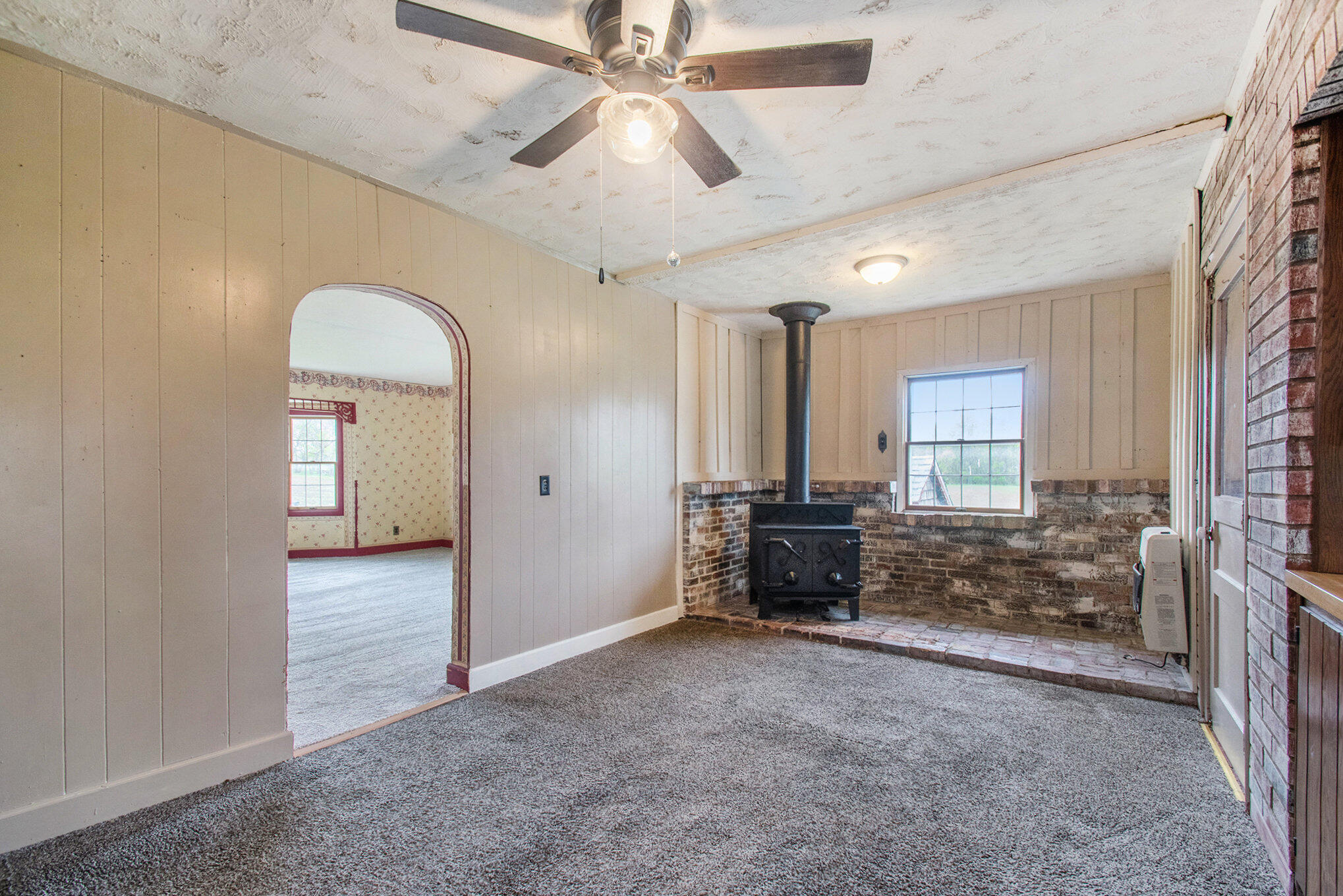 Dining Room and Woodstove