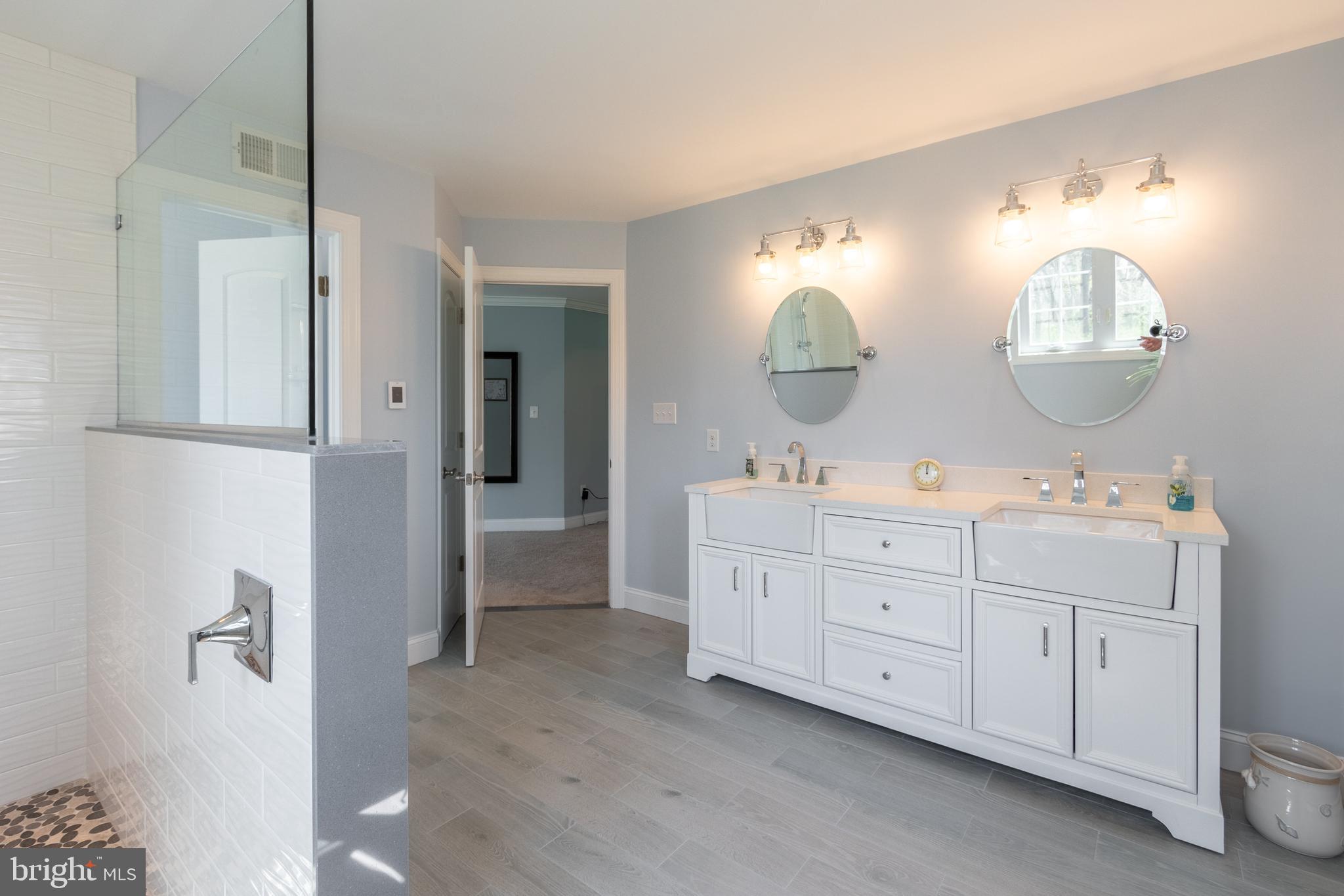 1090 Swedesford Road Ambler, PA 19002 - Photo 33 of 49 Master Bathroom With Radiant Flooring