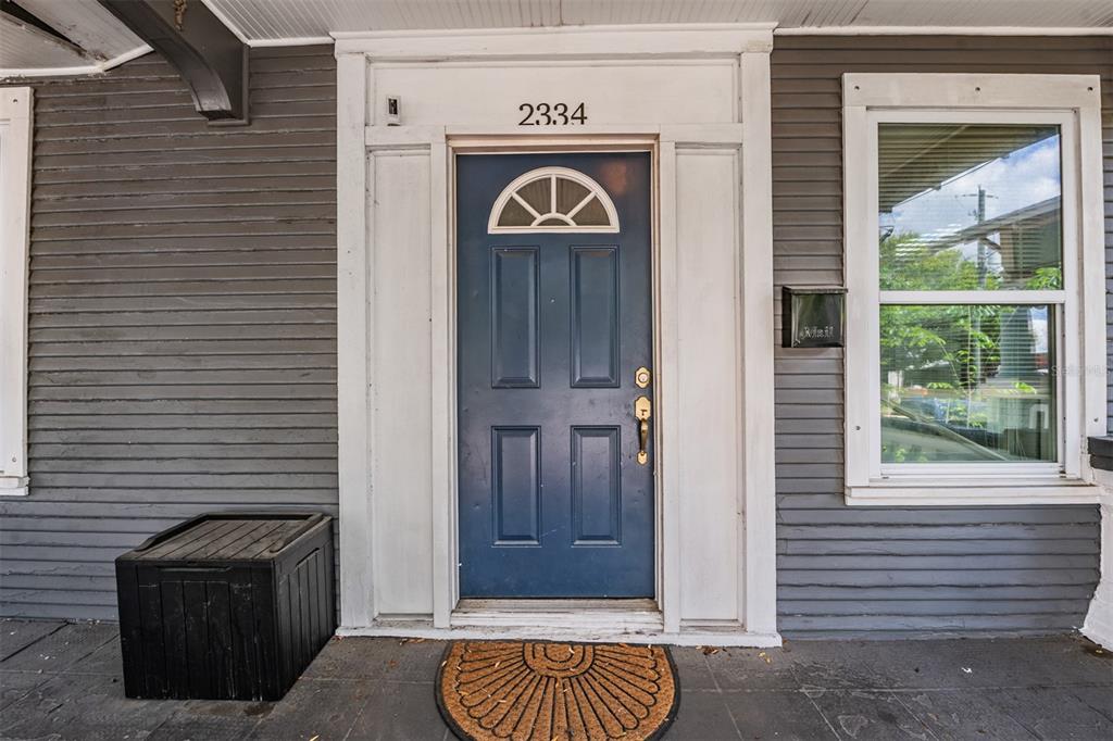2334 West Spruce Street Tampa, FL 33607 - Photo 4 of 24 a view of an entryway door with a door