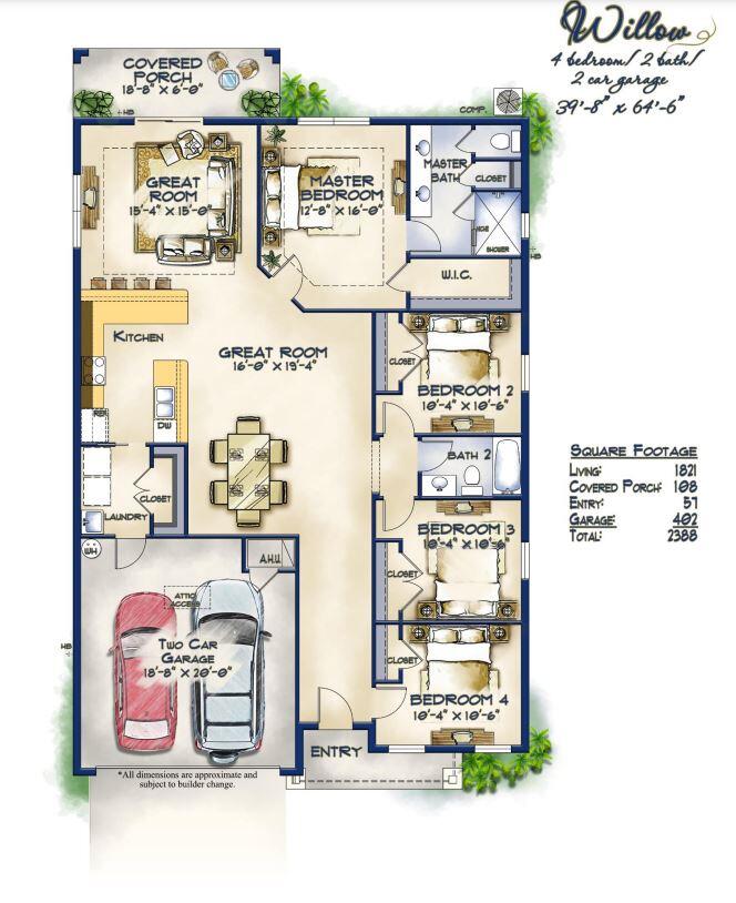 3266 Aspen Road Southeast Palm Bay, FL 32909 - Photo 20 of 20 Add 3rd Garage bay