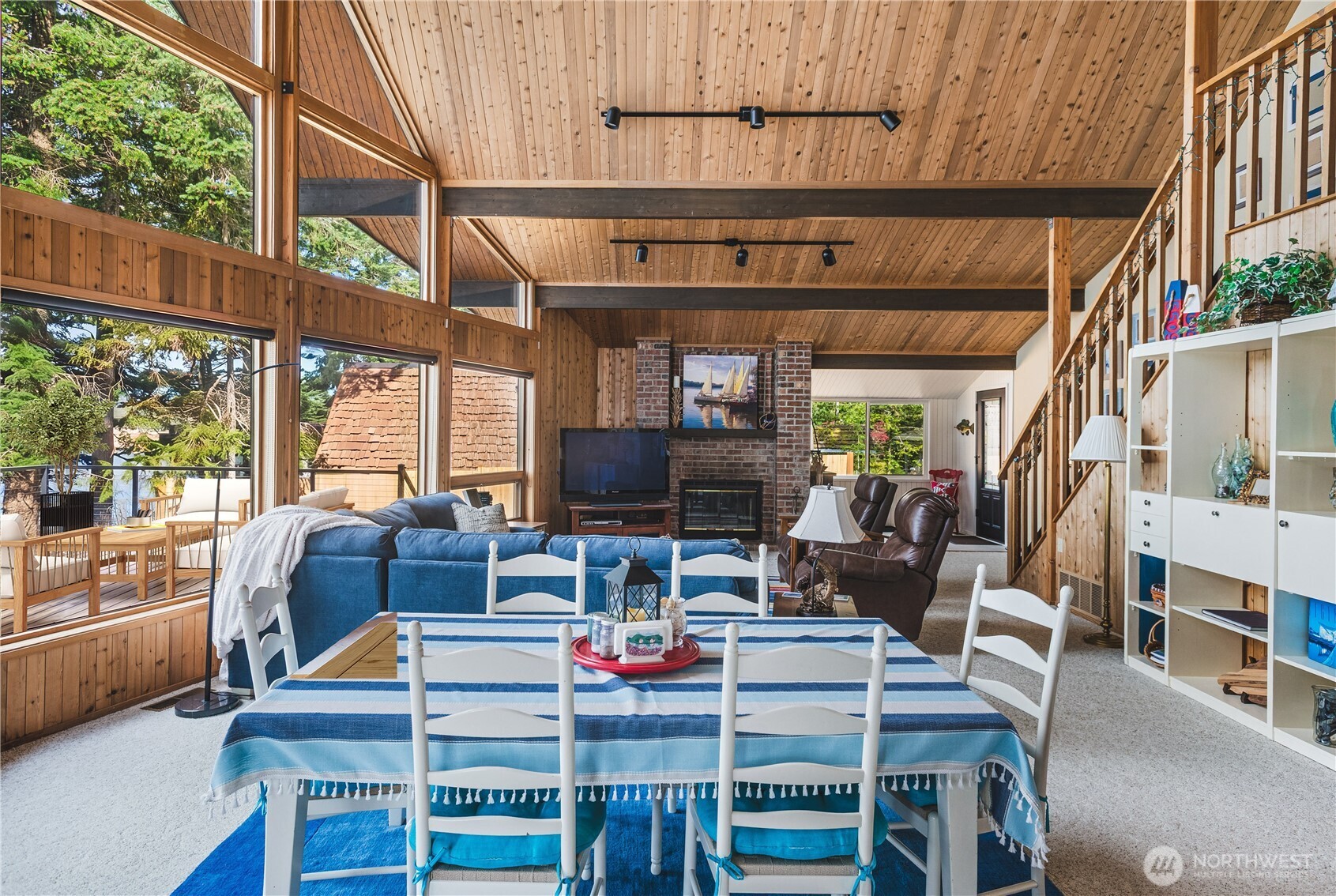 7616 Cypress Way Anacortes, WA 98221 - Photo 17 of 35 a view of outdoor space with seating area