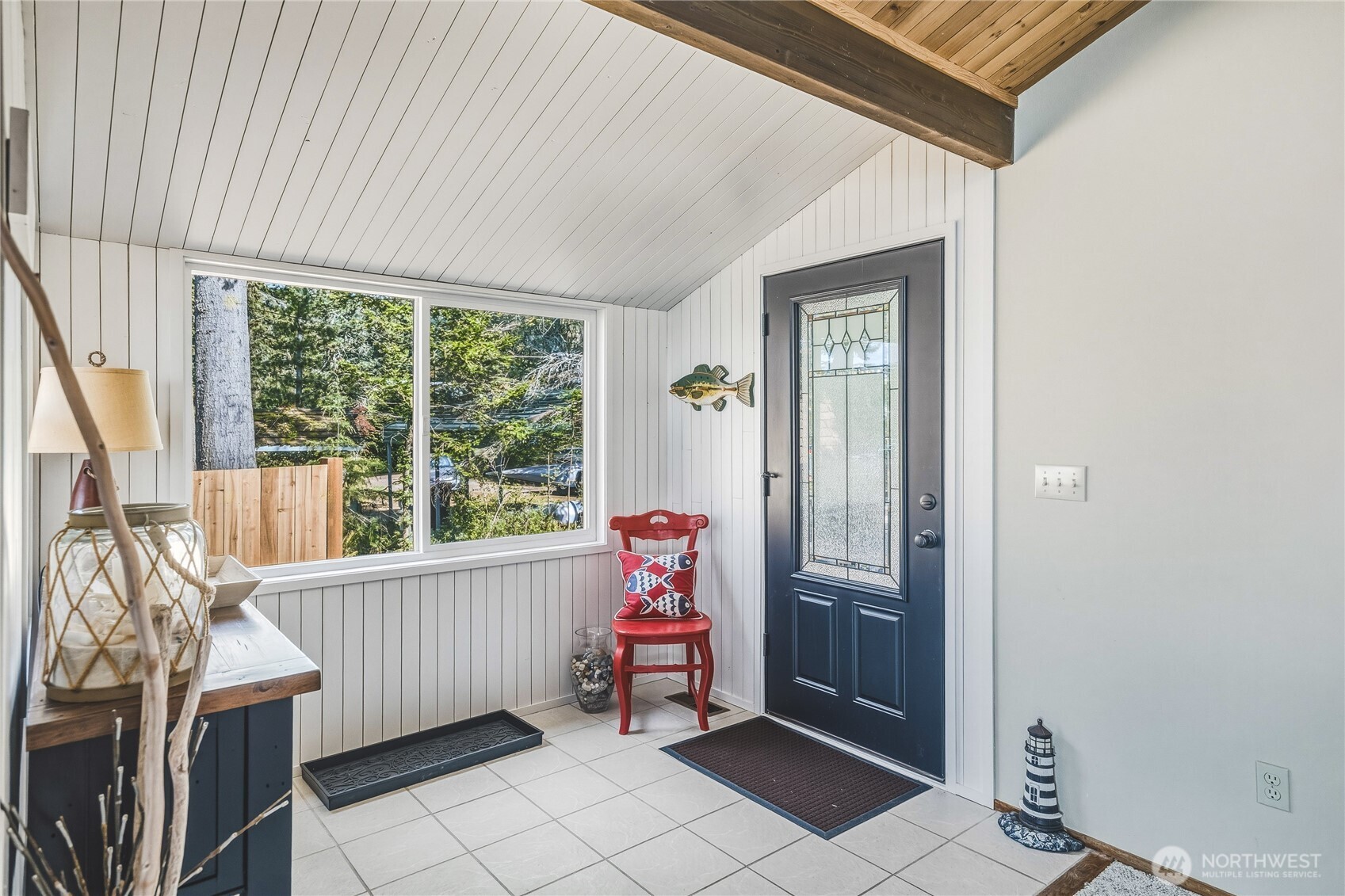 7616 Cypress Way Anacortes, WA 98221 - Photo 10 of 35 a view of an entryway door with a balcony