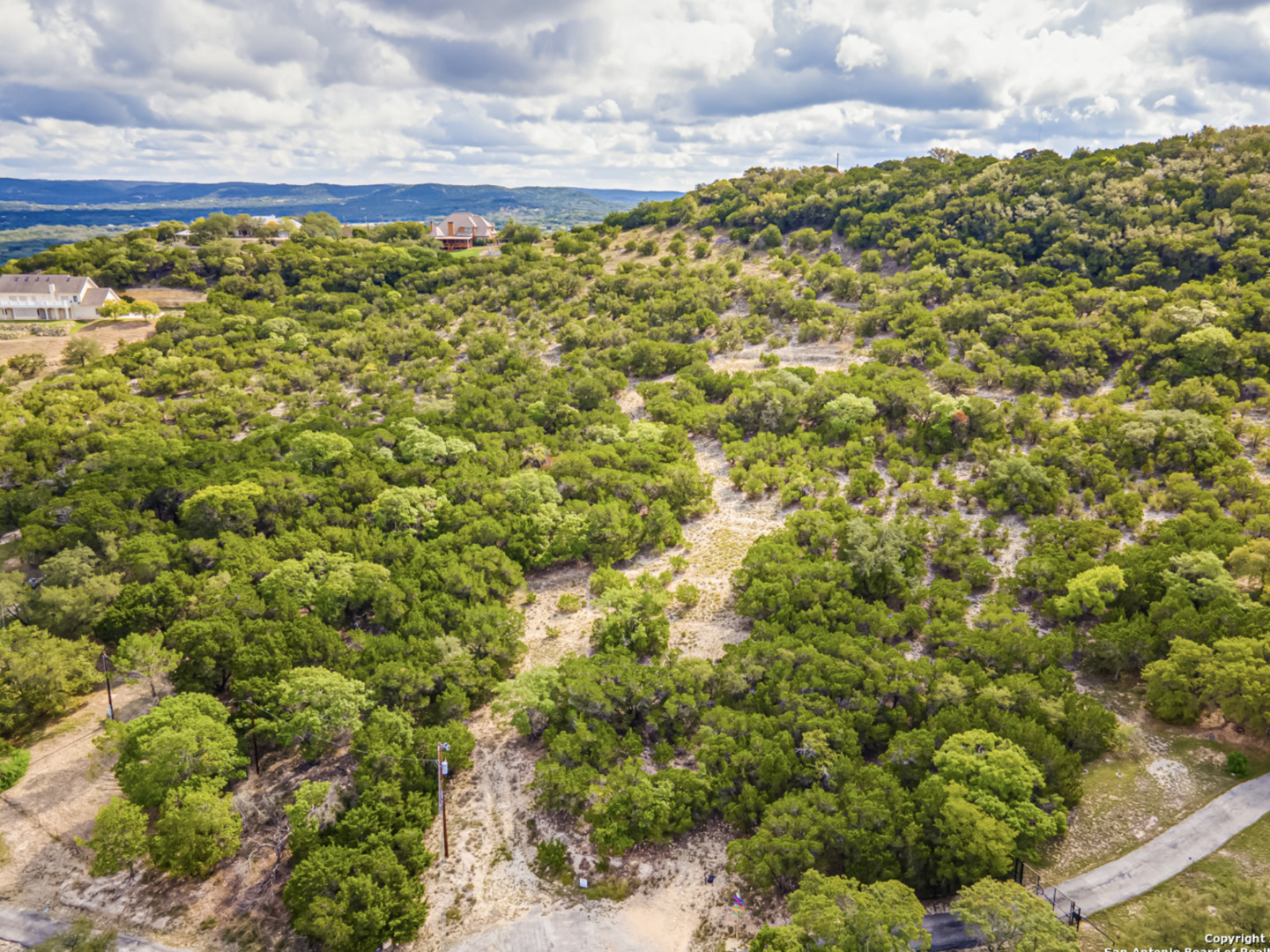 259 Forest Ridge Drive Lakehills, TX 78063 - Photo 19 of 30 a view of a large yard with lots of green space