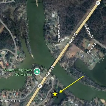 a view of a lake and a mountain view