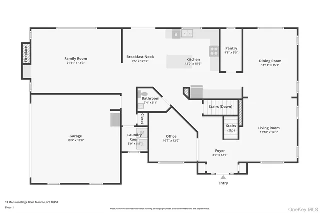 a picture of floor plan