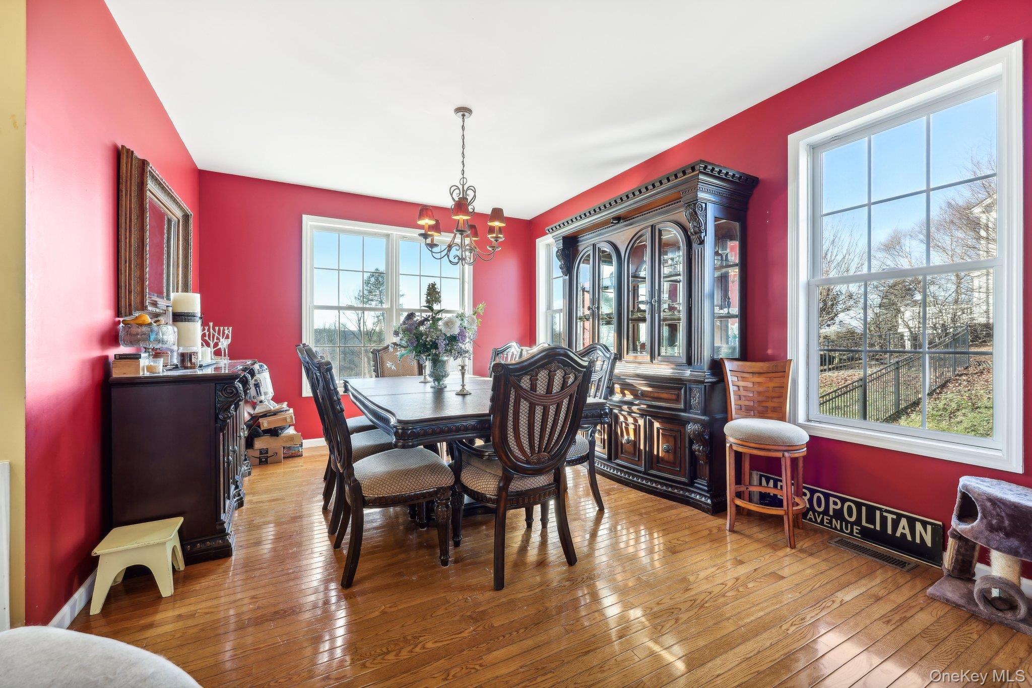 13 Mansion Ridge Boulevard Monroe, NY 10950 - Photo 10 of 49 a view of a dining room with furniture window and wooden floor
