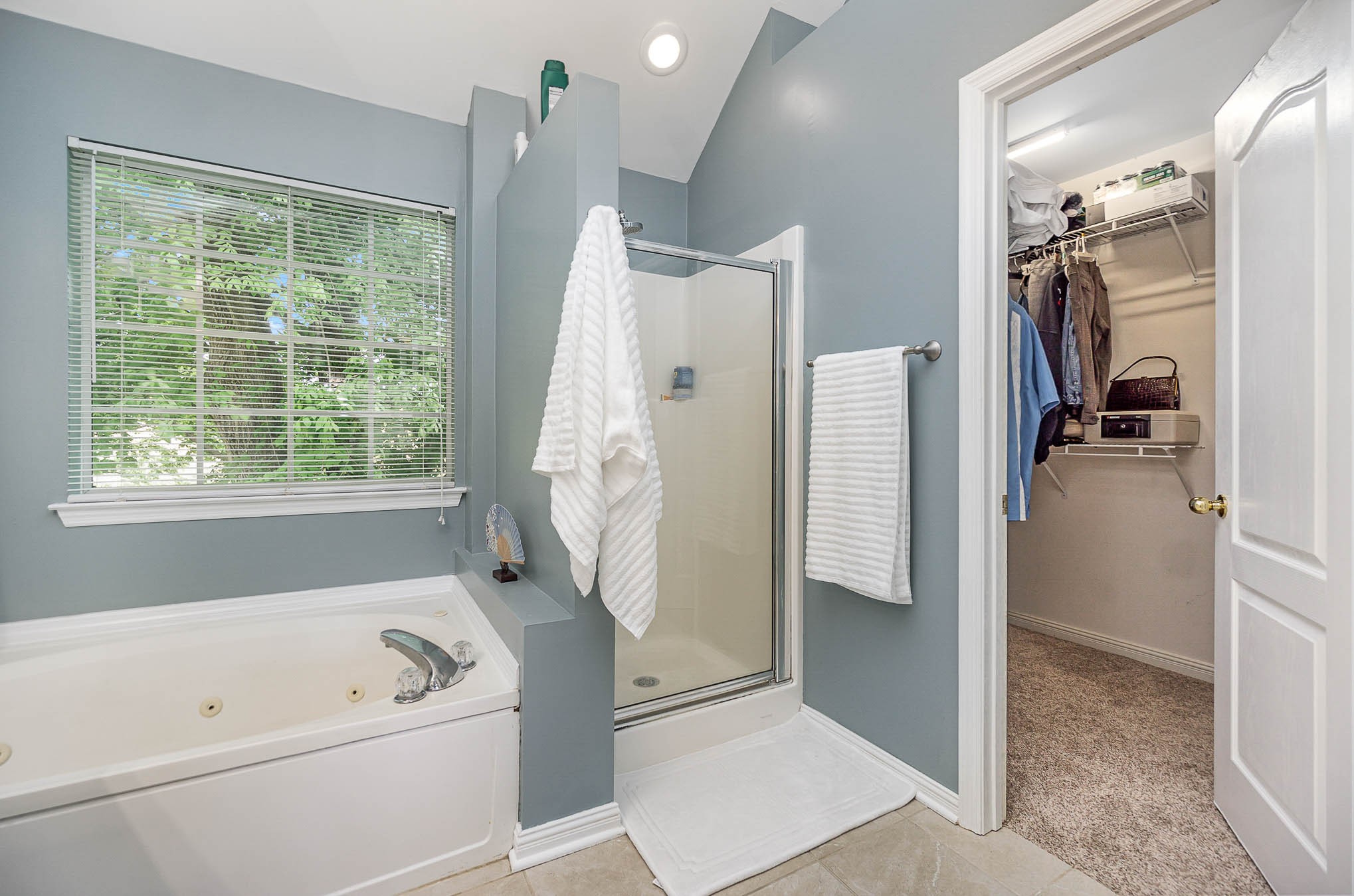 1990 Portway Road Spring Hill, TN 37174 - Photo 13 of 19 a bathroom with a tub a sink and a shower