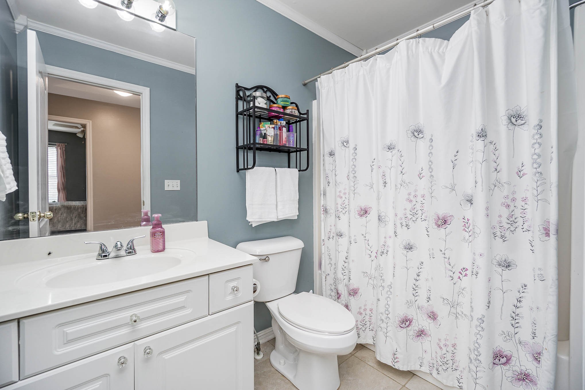1990 Portway Road Spring Hill, TN 37174 - Photo 15 of 19 a bathroom with a sink a toilet and a mirror