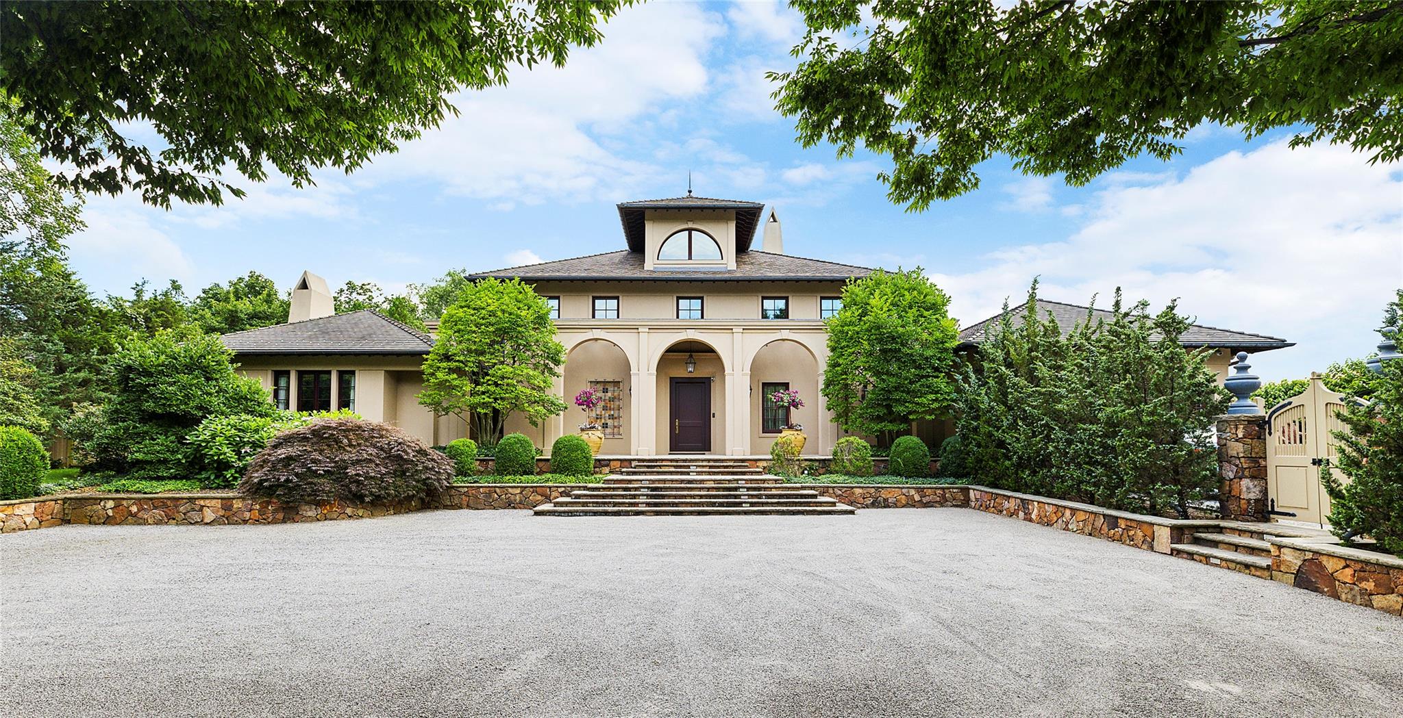 5 Half Moon Lane Sands Point, NY 11050 - Photo 35 of 35 a front view of a house with a yard