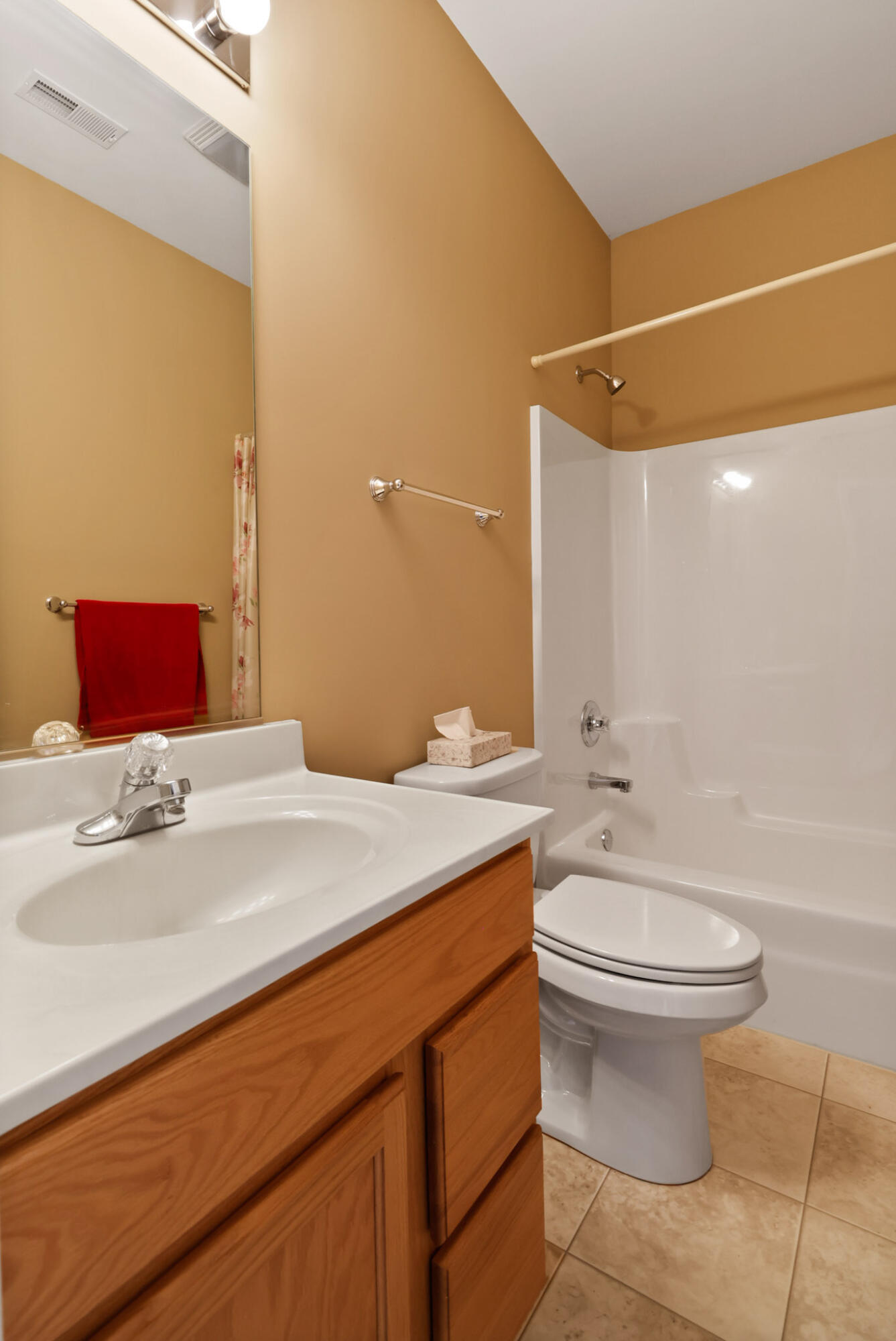 11732 Virginia Court Crown Point, IN 46307 - Photo 18 of 26 a bathroom with a sink and a mirror