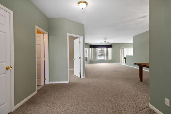 a view of livingroom with hardwood