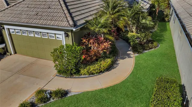 a view of a back yard