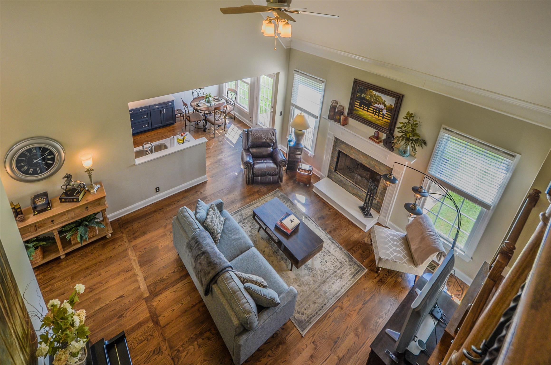 4097 Trinity Road Franklin, TN 37067 - Photo 19 of 30 a living room with furniture and a flat screen tv