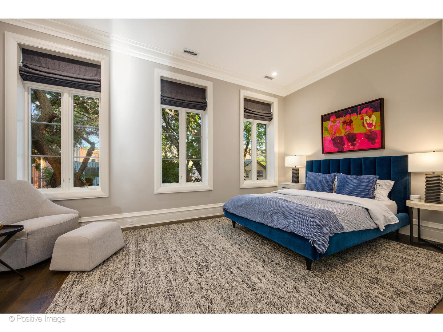 1720 North Mohawk Street Chicago, IL 60614 - Photo 25 of 48 a bedroom with a bed window and couch