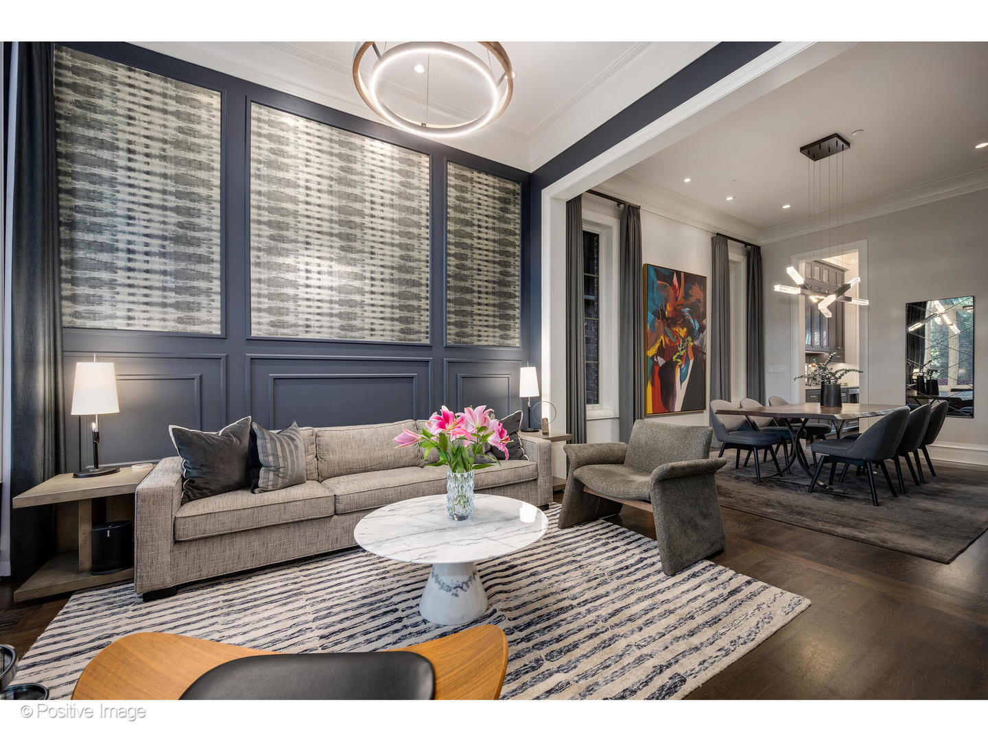 1720 North Mohawk Street Chicago, IL 60614 - Photo 4 of 48 a living room with furniture and a large window
