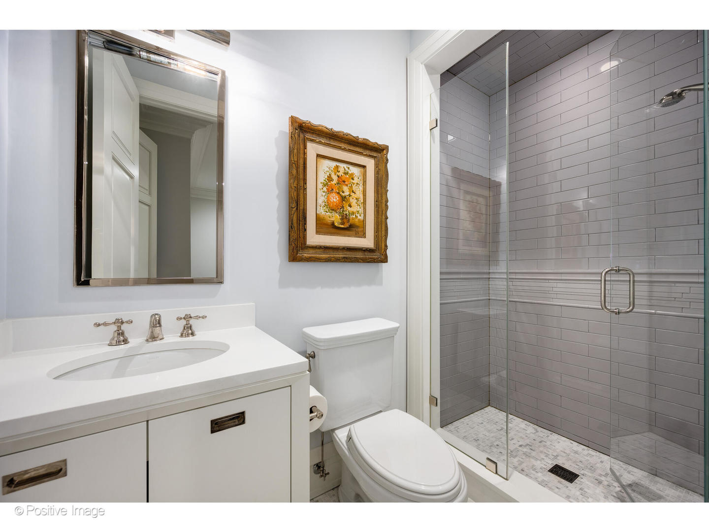 1720 North Mohawk Street Chicago, IL 60614 - Photo 42 of 48 a bathroom with a sink toilet and shower