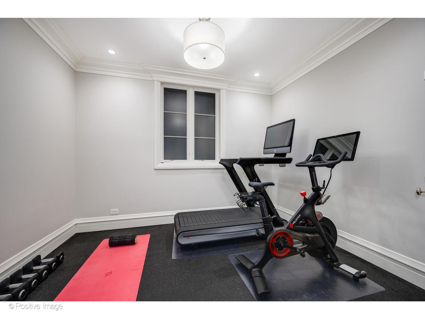 1720 North Mohawk Street Chicago, IL 60614 - Photo 43 of 48 a room with gym equipment and windows