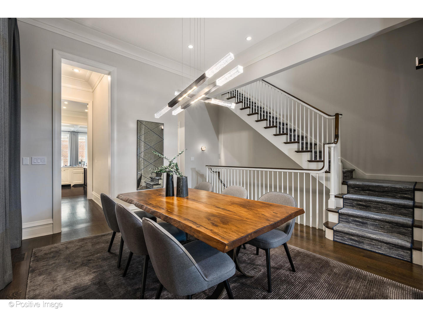 1720 North Mohawk Street Chicago, IL 60614 - Photo 8 of 48 a dining room with furniture and wooden floor