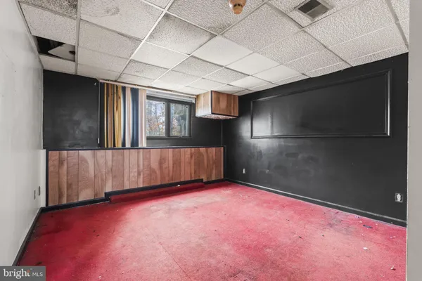 a view of empty room