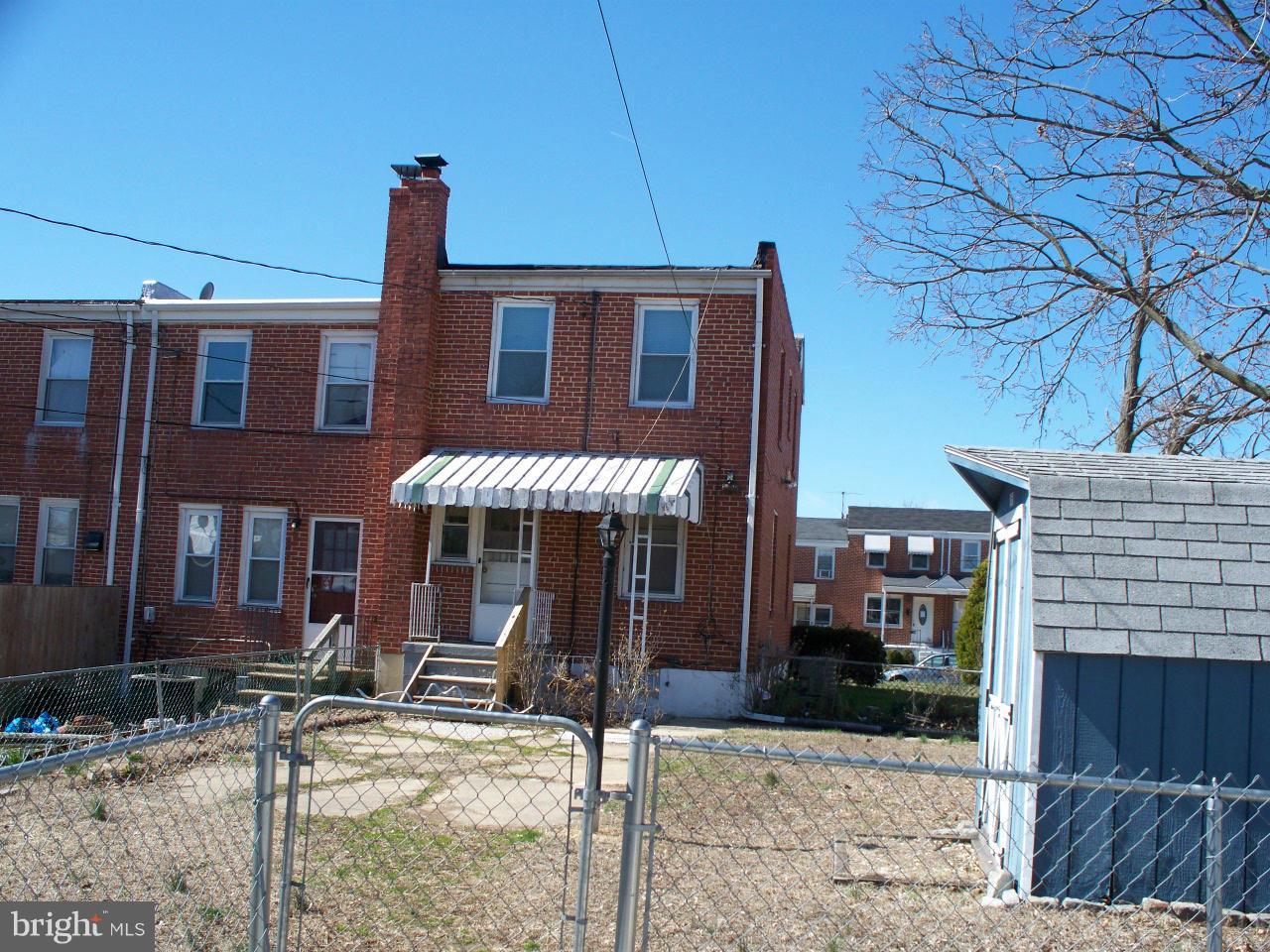 3643 Clarenell Road Baltimore, MD 21229 - Photo 12 of 12 Exterior (Rear)