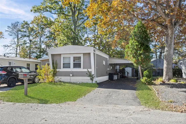 a view of a house with a patio