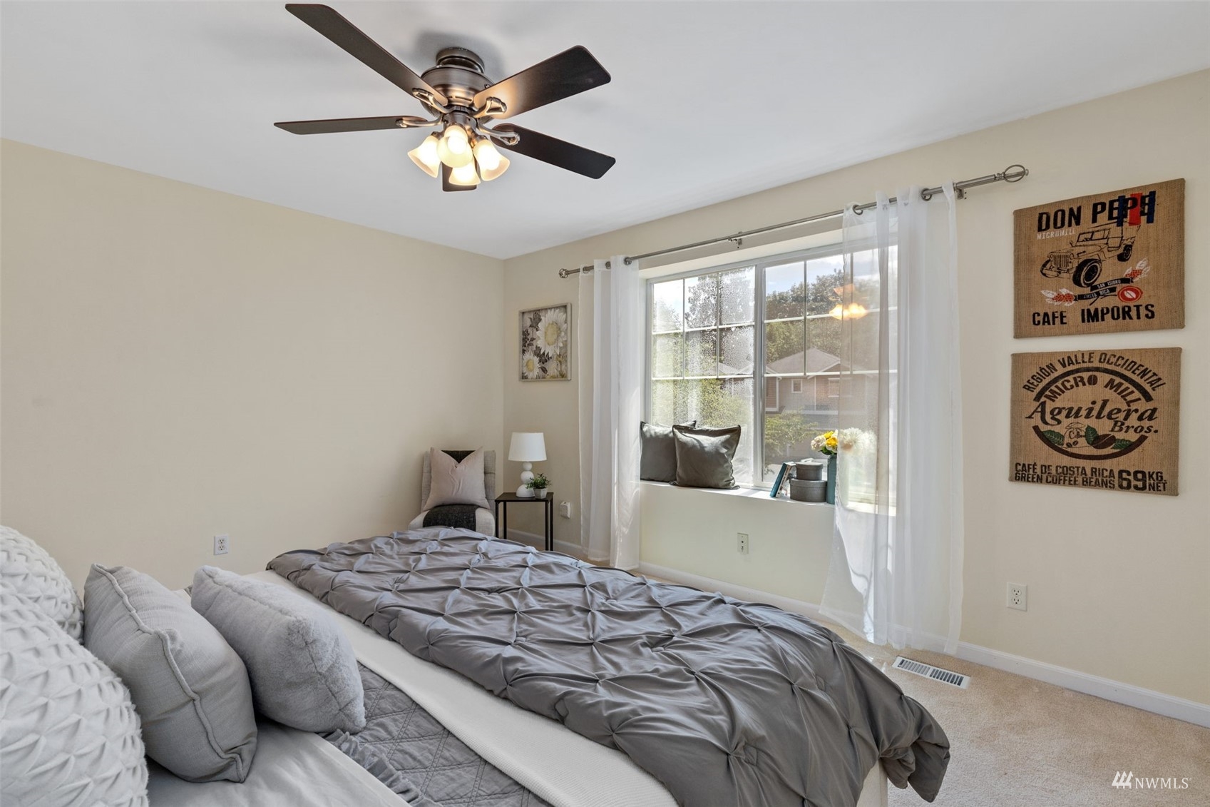 2321 Stafford Way Bothell, WA 98012 - Photo 19 of 38 a bedroom with a large bed and a window